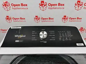 Used Whirlpool 27” Top Load Washing Machine WTW5057LW0 For Sale