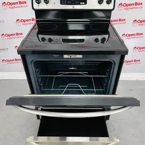 GE Used GE 30” Glass-Top Stove JCBP65S0M1SS For Sale