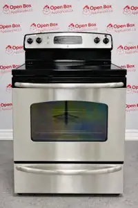 Used GE 30” Glass-Top Stove JCBP65S0M1SS For Sale