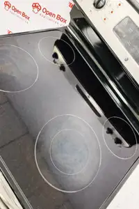 Used GE 30” Glass-Top Stove JCBP65S0M1SS For Sale