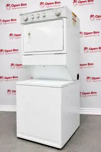 Used Whirlpool 27” Stackable Washer/Dryer Tower YLTE6234DQ0 For Sale