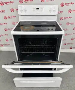 Used Frigidaire 30” Glass-Top Stove CFEF3014LWC For Sale