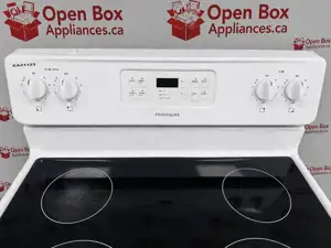 Used Frigidaire 30” Glass-Top Stove CFEF3014LWC For Sale