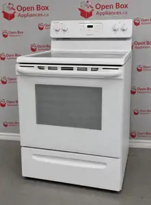 Used Frigidaire 30” Glass-Top Stove CFEF3014LWC For Sale