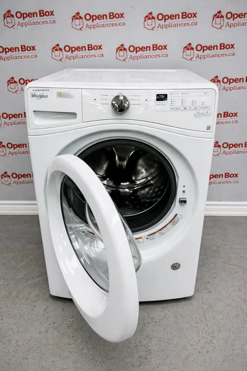 Used Whirlpool 27” Front Load Washing Machine WFW75HEFW0 For Sale