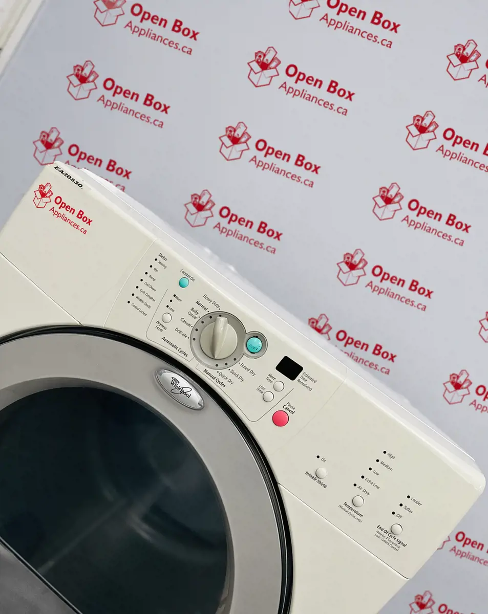 Used Whirlpool Duet Electric 27” Stackable Dryer YGEW9250PW1 For Sale